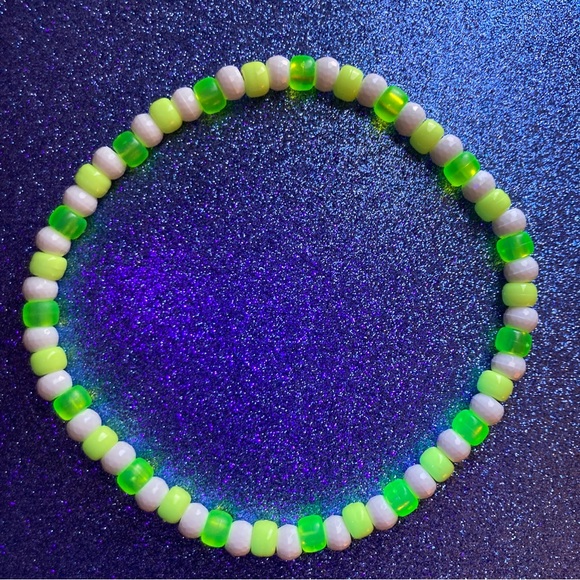 🌀 5/$25 🌀 Handmade Kandi Choker |  C15 - Picture 5 of 6